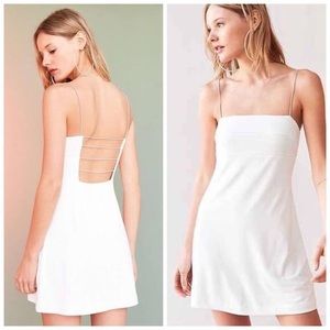 Silence + Noise Urban Outfitters Mini Strappy Slip Dress